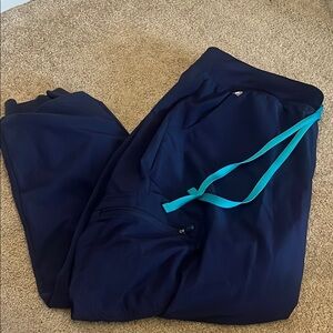 Figs Blue Joggers Relaxed Fit size XL